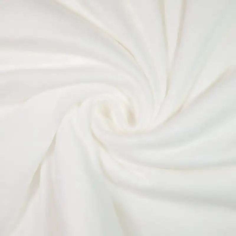 China Fabric for T-Shirt,Puff Sleeve Ruched Dress,Puffball Strappy Dress,Tank Wrap Midi Dress Single Jersey Knit Fabric Cotton Preconsumer Cotton White color buy from China wholesaler bulk order at wholesale price free worldwide shipping Alibaba