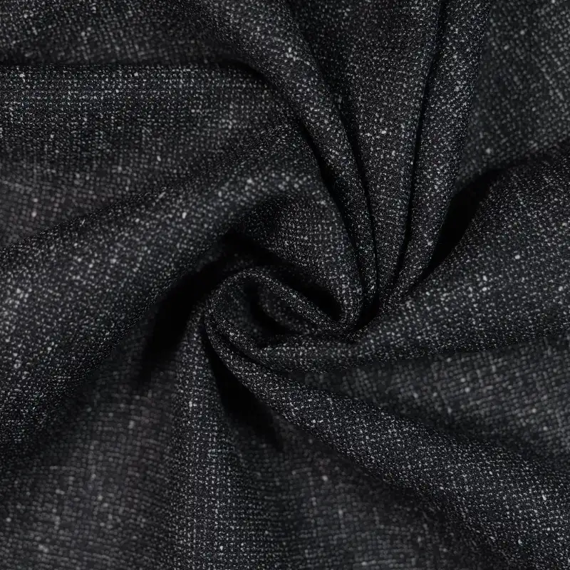 China Fabric for Pants,T-Shirt,Shorts Rib Knit Fabric Polyester black color buy from China wholesaler bulk order at wholesale price free worldwide shipping Alibaba