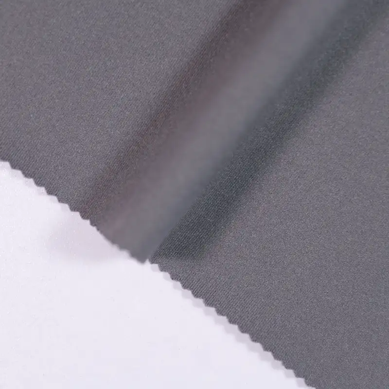 China Fabric for Jackets,Blouse,Hoodie,Padded Jacket Polar Fleece Knit Fabric Polyester Spandex light grey color buy from China wholesaler bulk order at wholesale price free worldwide shipping Alibaba