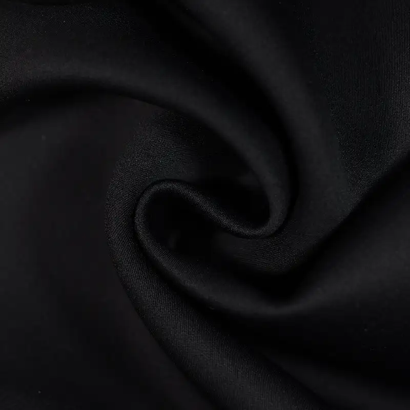 China Fabric for T-Shirt,Skirt,Backless Beach Dress Rib Knit Fabric Rayon Sorona black color buy from China wholesaler bulk order at wholesale price free worldwide shipping Alibaba