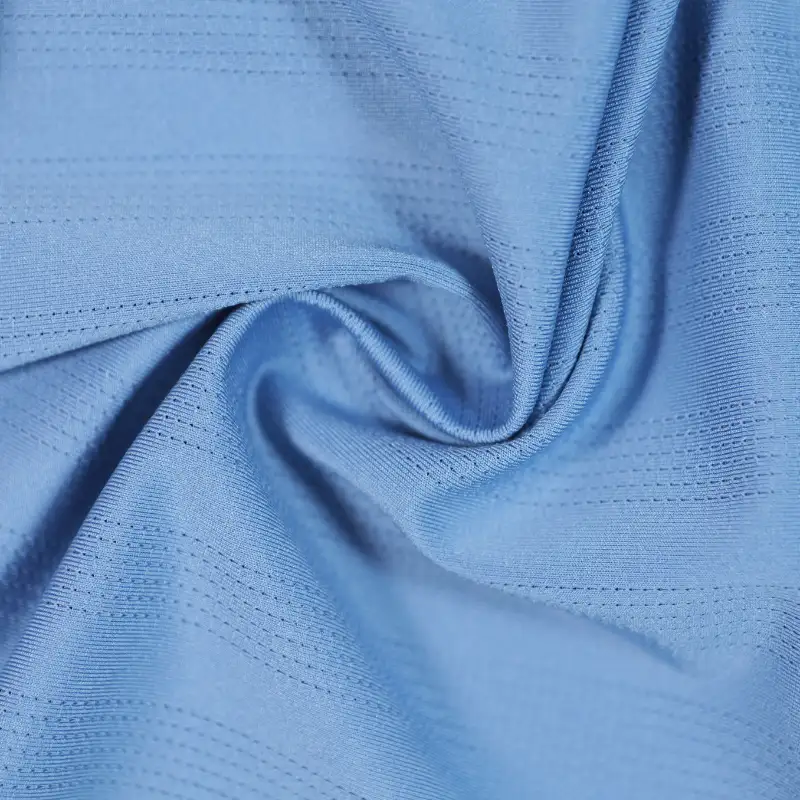 China Fabric for Skirt,Kids Puff Sleeve Tier Dress,Ladies Long Ruffle A-Line Skirt Jacquard Knit Fabric Polyester Spandex blue color buy from China wholesaler bulk order at wholesale price free worldwide shipping Alibaba