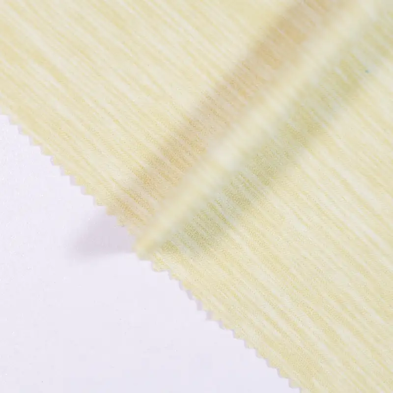 China Fabric for Shirt,Pants,Jackets Jacquard Knit Fabric Polyester Elastane (LYCRA®) Beige color buy from China wholesaler bulk order at wholesale price free worldwide shipping Alibaba