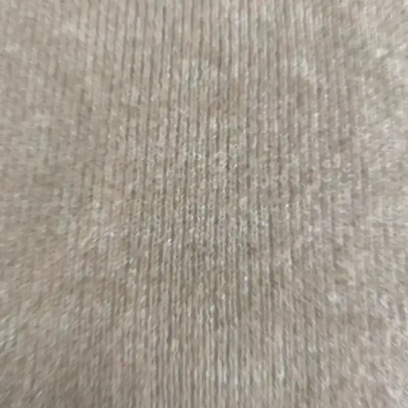 China Yarn for Open Cardigan (Sweater) Mossy Yarn Fancy Yarn Recycled Polyester Acrylic Nylon Elastane Light Brown color buy from China wholesaler bulk order at wholesale price free worldwide shipping Alibaba