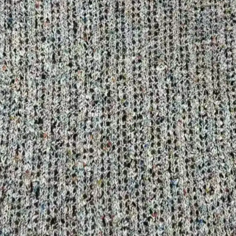 China Yarn for Roll Neck Jumper (Sweater),U-Neck Cardigan (Sweater) Knot Yarn Fancy Yarn Metallic Gold Recycled Polyester silver 银色 color buy from China wholesaler bulk order at wholesale price free worldwide shipping Alibaba