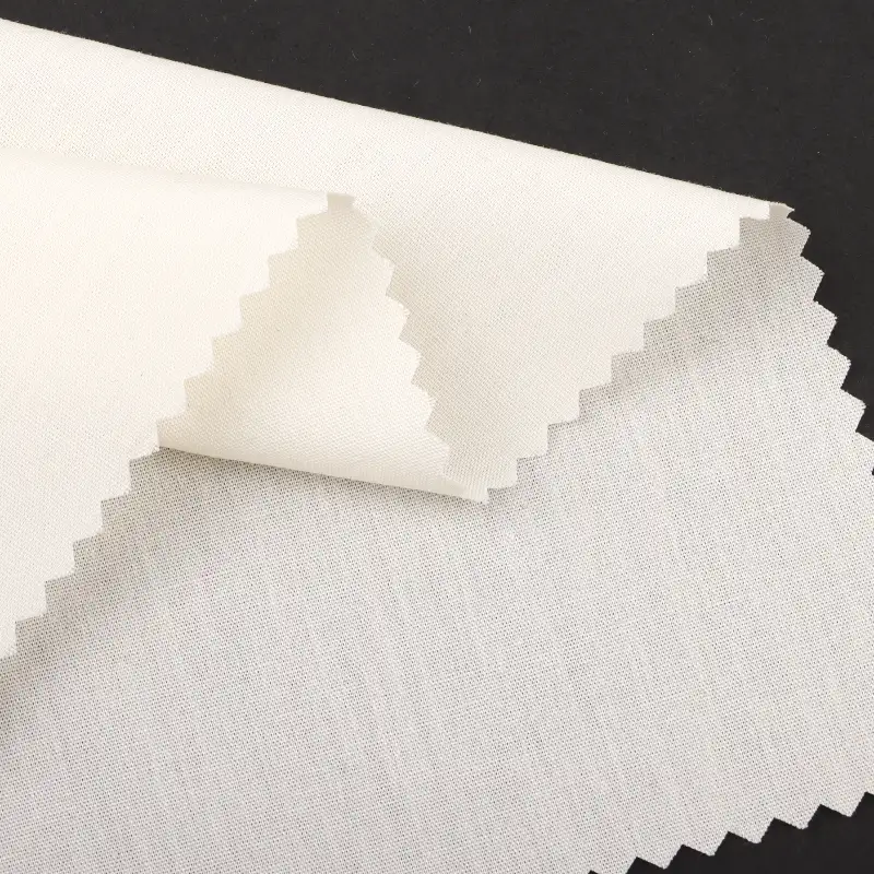 China Fabric for Shirt,Skirt,Shorts,Padded Jacket,Loungewear Poplin Natural Woven Fabric Cotton off-white color buy from China wholesaler bulk order at wholesale price free worldwide shipping Alibaba