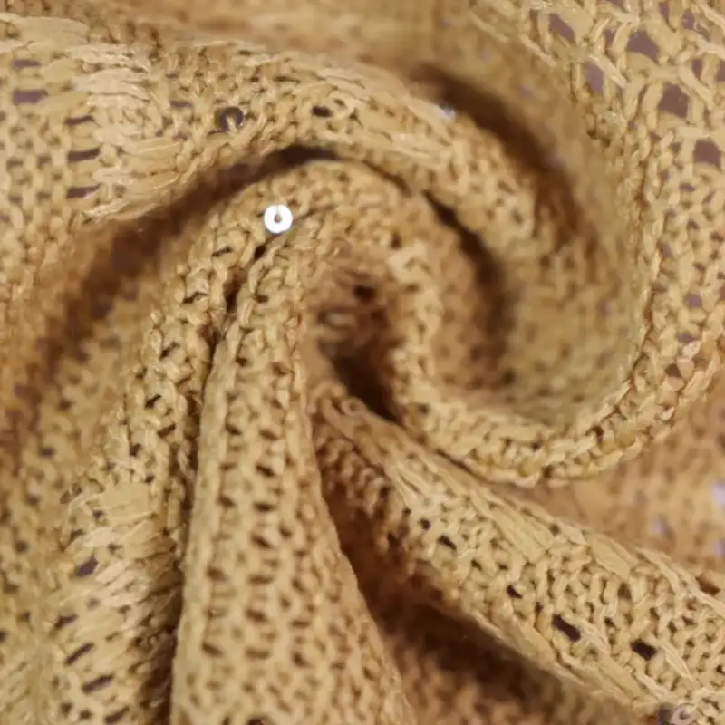 China Fabric for T-Shirt,Over Shirt,Backless Beach Dress Jacquard Knit Fabric Polyester Nylon coffee color buy from China wholesaler bulk order at wholesale price free worldwide shipping Alibaba