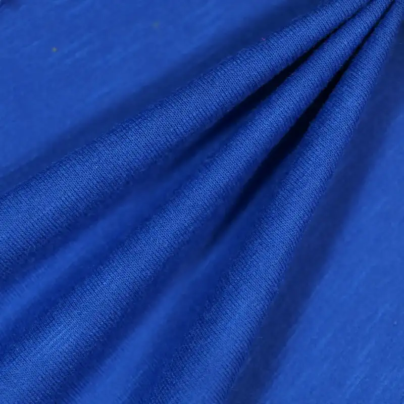 China Fabric for T-Shirt,Skirt,Backless Beach Dress,Strap Midi Dress Single Jersey Knit Fabric Polyester Spandex dark blue color buy from China wholesaler bulk order at wholesale price free worldwide shipping Alibaba