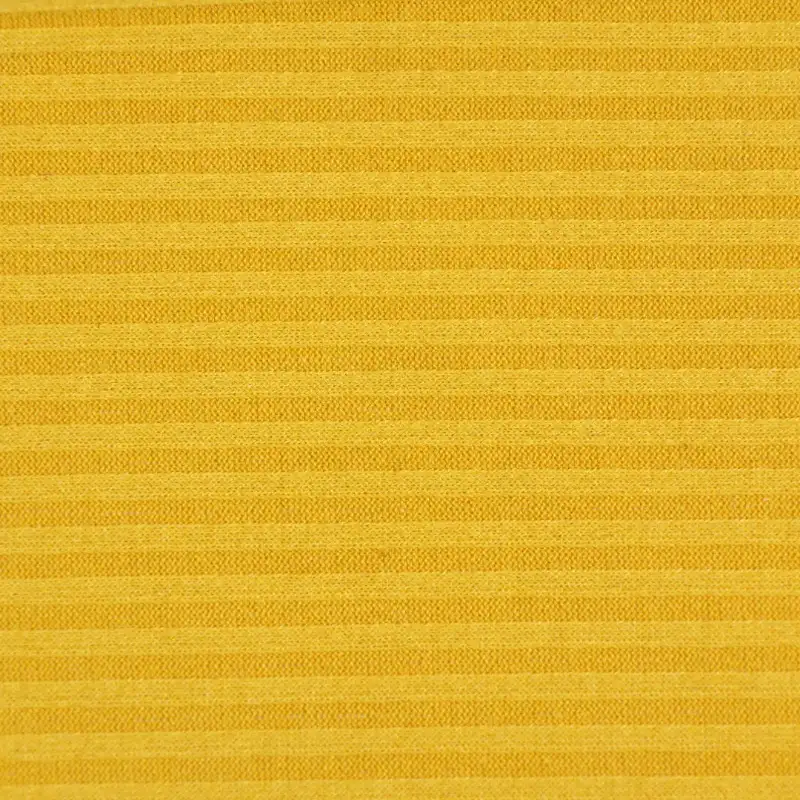 China Fabric for T-Shirt,Backless Beach Dress,Long Sleeve Base Layer Top Rib Knit Fabric Polyester Spandex yellow color buy from China wholesaler bulk order at wholesale price free worldwide shipping Alibaba
