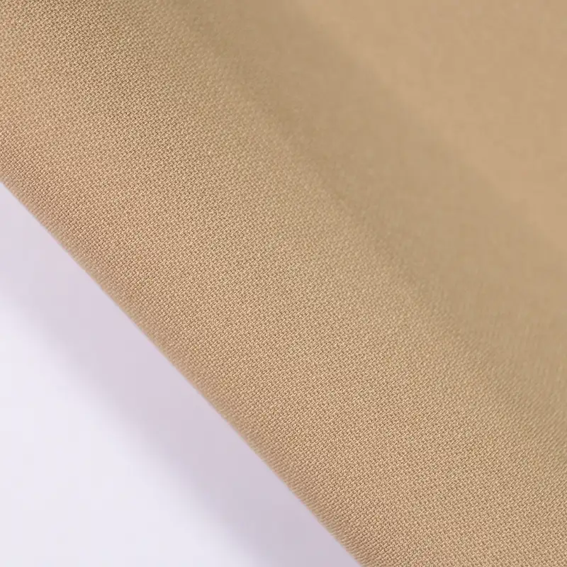 China Fabric for Shirt,Pants,Skirt,Suit,Uniform Poplin Woven Blended Fabric Polyester Spandex Camel color buy from China wholesaler bulk order at wholesale price free worldwide shipping Alibaba