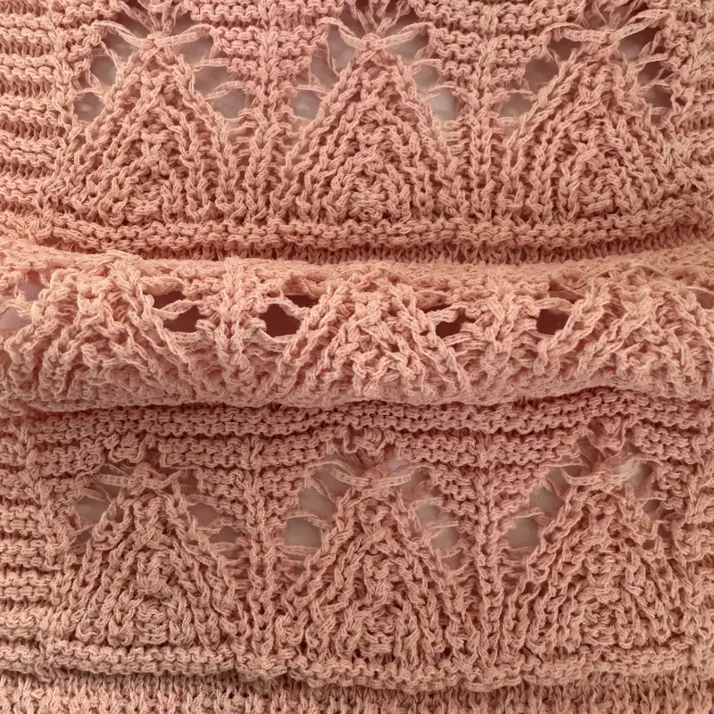 China Yarn for Ladies Vest (Sweater),Men’s Vest (Sweater),Open Cardigan (Sweater),Full-Zipper Cardigan (Sweater),Crew Neck Pullover (Sweater),Crop Top Pullover (Sweater) Core Filling Yarn Fancy Yarn Recycled Polyester Cotton Pink color buy from China wholesaler bulk order at wholesale price free worldwide shipping Alibaba