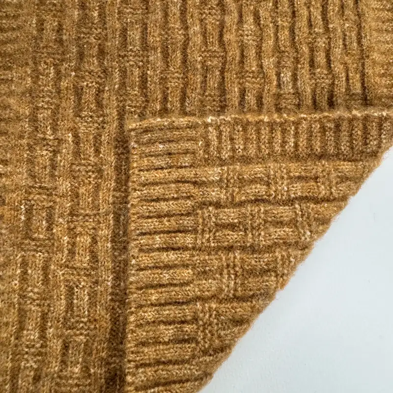 China Yarn for Ladies Vest (Sweater),Men’s Vest (Sweater),Open Cardigan (Sweater),Full-Zipper Cardigan (Sweater),Crew Neck Pullover (Sweater),Crop Top Pullover (Sweater) Mossy Yarn Fancy Yarn Recycled Polyester Acrylic Wool Spandex Brown color buy from China wholesaler bulk order at wholesale price free worldwide shipping Alibaba