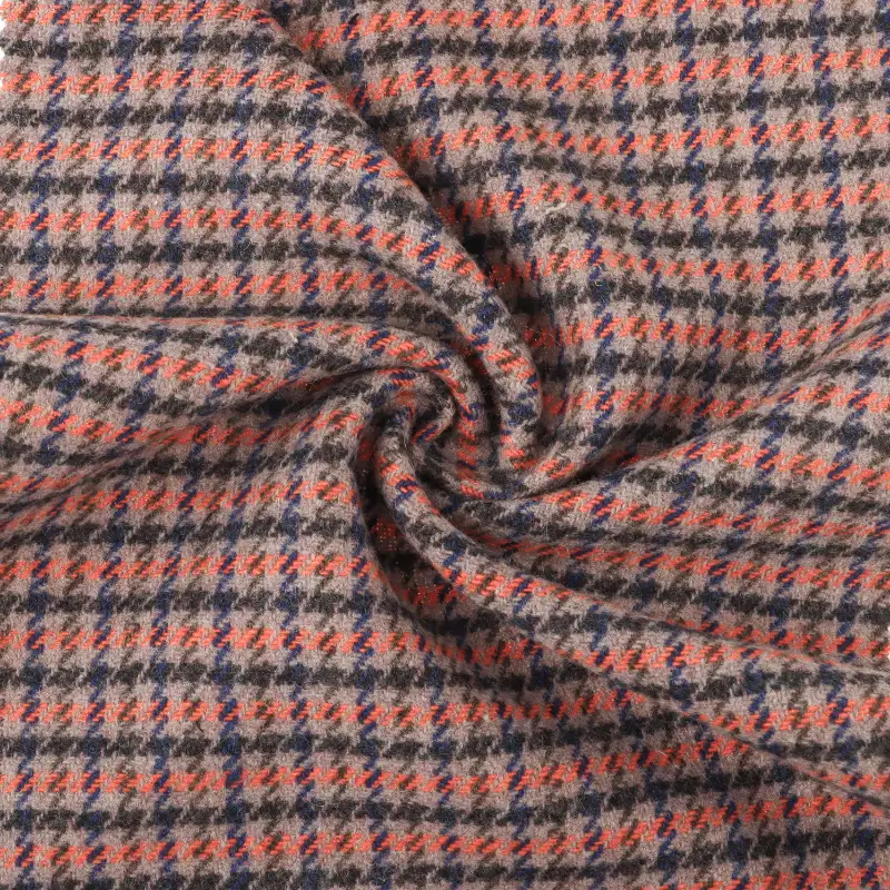 China Fabric for Jackets,Trench Coat,Overcoat Melton Woolen Other Wool check color buy from China wholesaler bulk order at wholesale price free worldwide shipping Alibaba