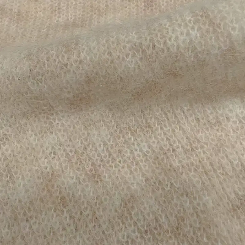 China Yarn for Open Cardigan (Sweater),Full-Zipper Cardigan (Sweater),Half-Zipper Cardigan (Sweater),Shirt Long Sleeve Button (Sweater) Mossy Yarn Fancy Yarn Wool Mohair Nylon Spandex light tan color buy from China wholesaler bulk order at wholesale price free worldwide shipping Alibaba