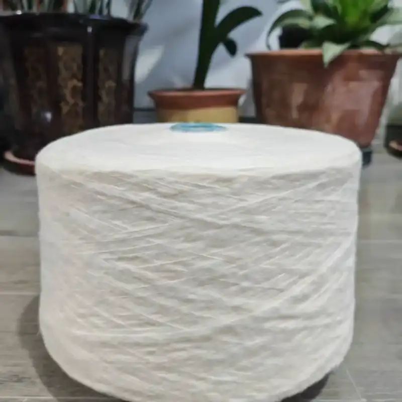 China Yarn for Full-Zipper Cardigan (Sweater),Half-Zipper Cardigan (Sweater),Shirt Long Sleeve Button (Sweater),Shirt Long Sleeve Zipper (Sweater) Air Spun Yarn Fancy Yarn Polyester white color buy from China wholesaler bulk order at wholesale price free worldwide shipping Alibaba