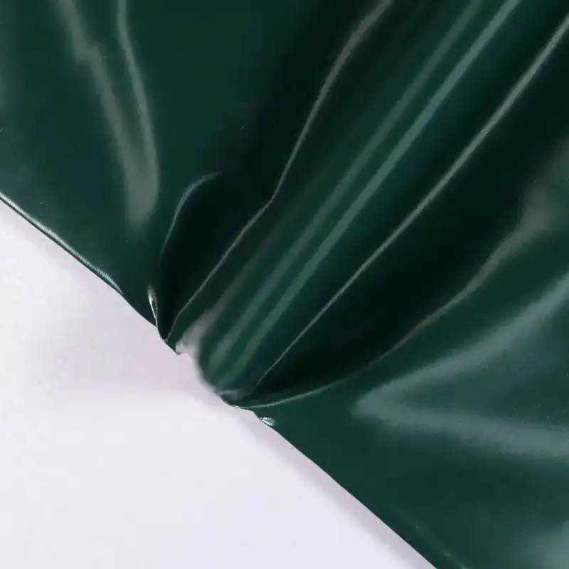 China Fabric for Pants,Puffball Strappy Dress Fake Fur Natural Woven Fabric Polyester Polyurethane (PU) dark green color buy from China wholesaler bulk order at wholesale price free worldwide shipping Alibaba