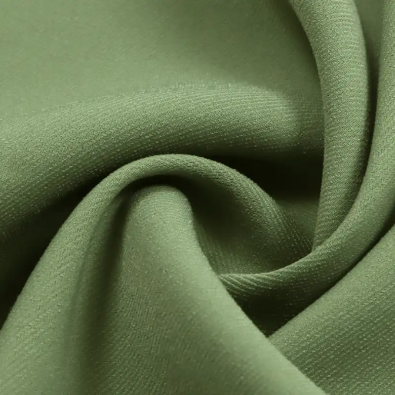 China Fabric for Pants,Skirt,Wide Leg Capri Pants Twill Synthetic Woven Fabric Polyester green color buy from China wholesaler bulk order at wholesale price free worldwide shipping Alibaba