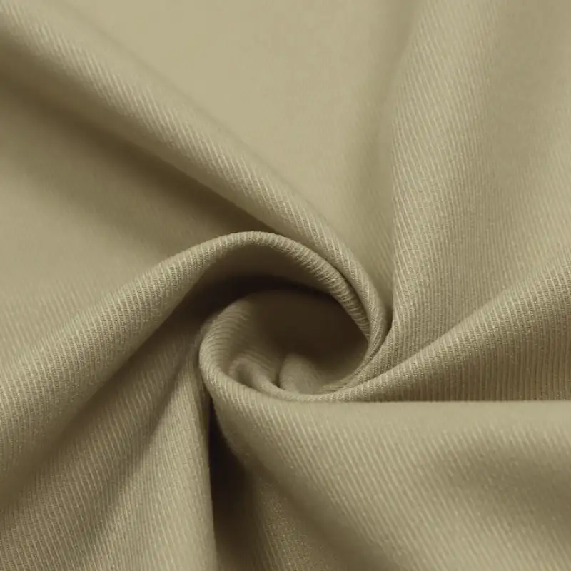 China Fabric for Shirt,Pants,Skirt Polyester Imitation Cotton Fabric Synthetic Woven Fabric Polyester khaki color buy from China wholesaler bulk order at wholesale price free worldwide shipping Alibaba