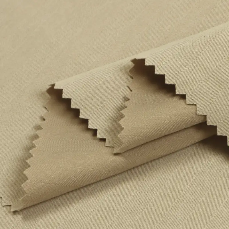 China Fabric for Pants,Jackets,Skirt,Uniform Polyester Imitation Cotton Fabric Synthetic Woven Fabric Polyester khaki color buy from China wholesaler bulk order at wholesale price free worldwide shipping Alibaba