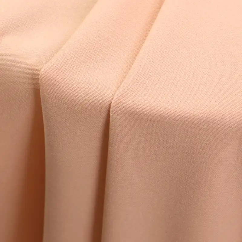 China Fabric for Shirt,Pants,Skirt,Uniform Four-way Stretch (Bi-Stretch) Synthetic Woven Fabric Recycled Polyester Skin color buy from China wholesaler bulk order at wholesale price free worldwide shipping Alibaba
