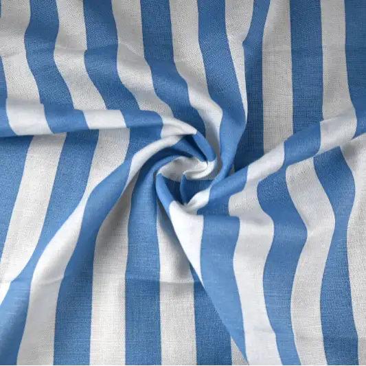 India Fabric for Shirt Cotton Plain Natural Woven Fabric COTTON FLEX BLUE / WHITE color buy from India wholesaler bulk order at wholesale price free worldwide shipping Alibaba