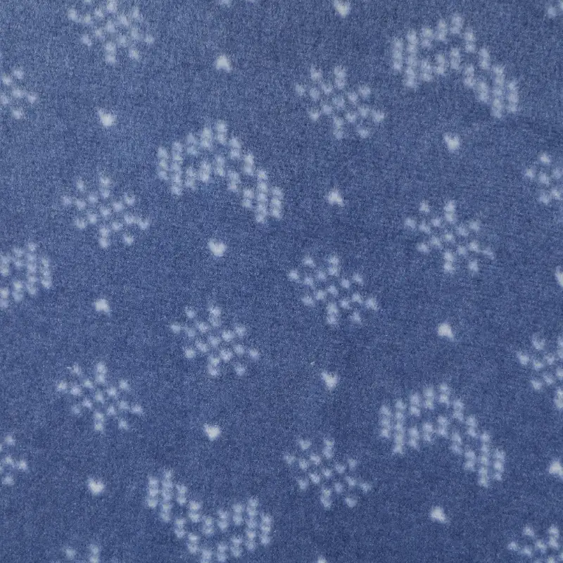 China Fabric for Loungewear Double-side fleece Knit Fabric Polyester blue color buy from China wholesaler bulk order at wholesale price free worldwide shipping Alibaba