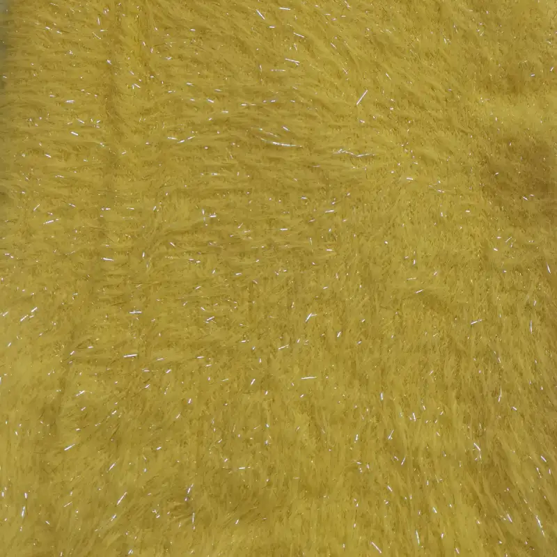 China Yarn for Ladies Vest (Sweater),Round Neck Pullover (Sweater),Crew Neck Pullover (Sweater),Kids Crew-Neck Cardigan (Sweater),Roll Neck Jumper (Sweater) Cat Feather Yarn Fancy Yarn Nylon Lurex Dark Yellow color buy from China wholesaler bulk order at wholesale price free worldwide shipping Alibaba