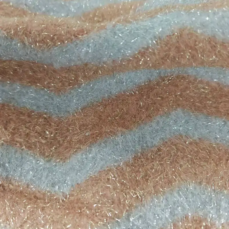 China Yarn for Open Cardigan (Sweater),Full-Zipper Cardigan (Sweater),Half-Zipper Cardigan (Sweater) Feather Yarn Fancy Yarn Nylon Metallic fiber Gray，Blue，pink color buy from China wholesaler bulk order at wholesale price free worldwide shipping Alibaba