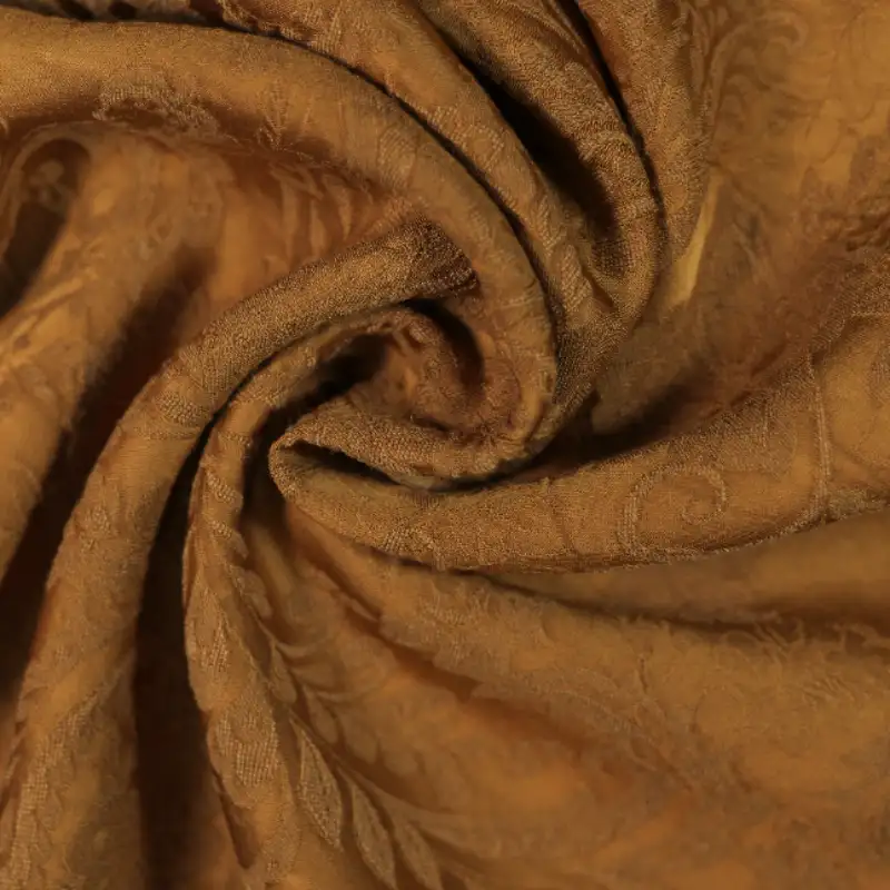 China Fabric for Shirt,Skirt Jacquard Synthetic Woven Fabric Viscose coffee color buy from China wholesaler bulk order at wholesale price free worldwide shipping Alibaba