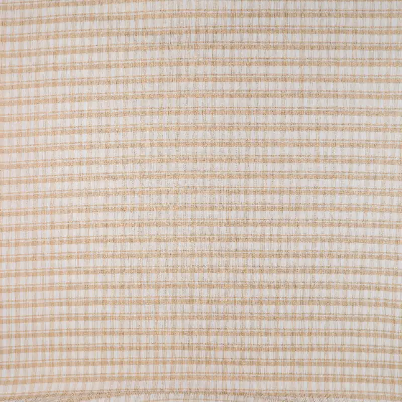 China Fabric for Shirt,Crop Top,Girls Flared-Sleeve Maxi Dress Yarn-dyed fabric Knit Fabric Polyester Spandex khaki color buy from China wholesaler bulk order at wholesale price free worldwide shipping Alibaba