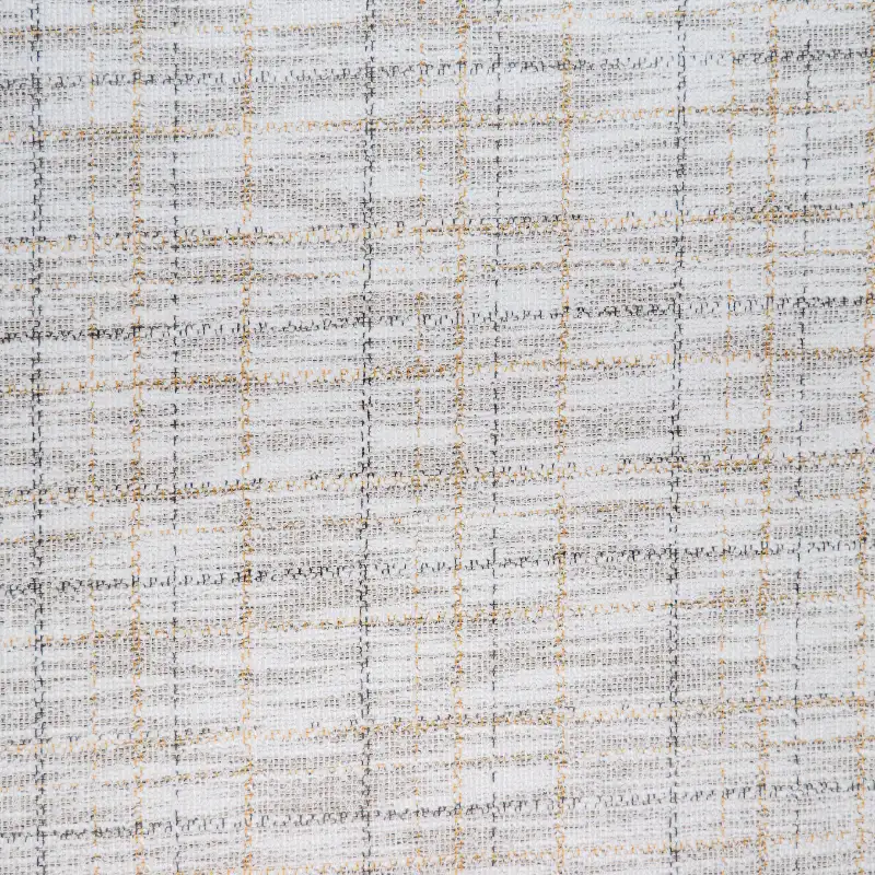 China Fabric for Jackets,Skirt,Shorts Yarn-dyed fabric Knit Fabric Polyester Elastane white color buy from China wholesaler bulk order at wholesale price free worldwide shipping Alibaba