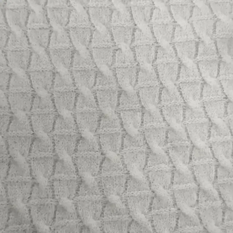 China Yarn for Ladies Vest (Sweater),Men’s Vest (Sweater),Open Cardigan (Sweater),Round Neck Pullover (Sweater),Polo T-shirt (Sweater) Mossy Yarn Fancy Yarn Acrylic Polyester Spandex White color buy from China wholesaler bulk order at wholesale price free worldwide shipping Alibaba