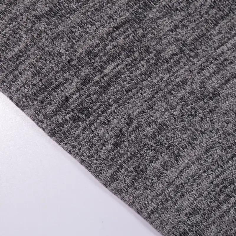 China Fabric for Hoodie,Pieced Rib Half-Zip Hoodie,Boys Sweatshirt and Joggers Set Single Jersey Knit Fabric Polyester Rayon Spandex grey color buy from China wholesaler bulk order at wholesale price free worldwide shipping Alibaba