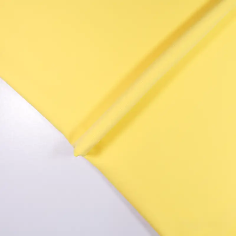 China Fabric for Skirt,Hoodie,Wide Leg Trousers Single Jersey Knit Fabric Polyester Spandex yellow color buy from China wholesaler bulk order at wholesale price free worldwide shipping Alibaba