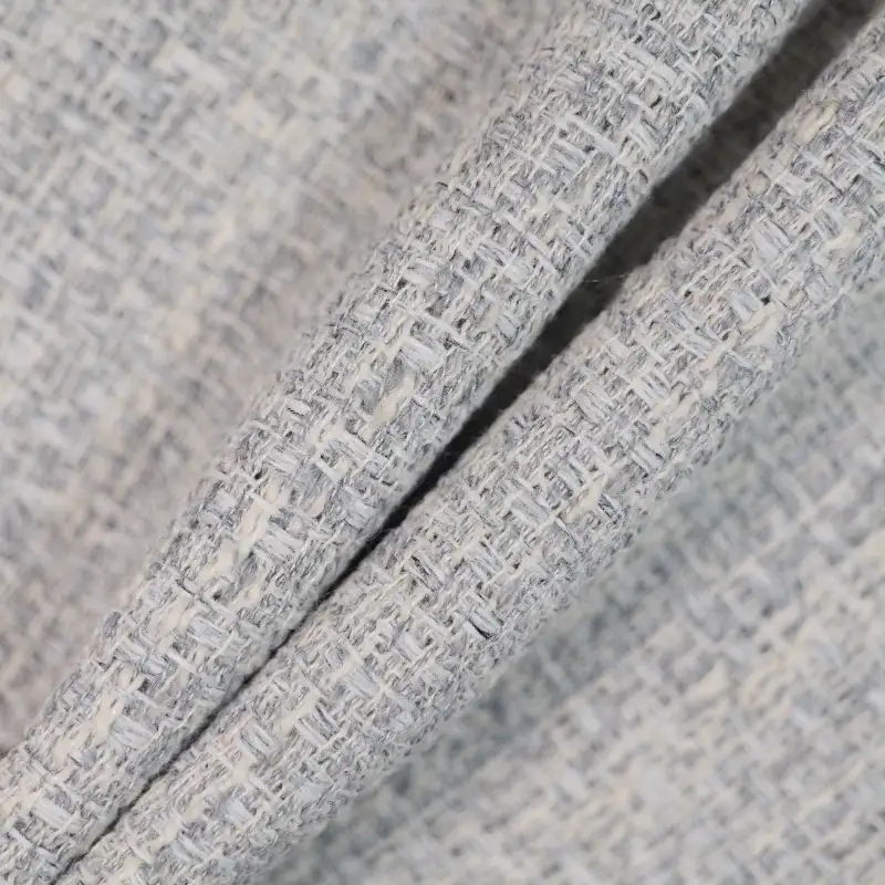 China Fabric for Jackets,Skirt Chanel-Style Fabric Woolen Polyester grey color buy from China wholesaler bulk order at wholesale price free worldwide shipping Alibaba