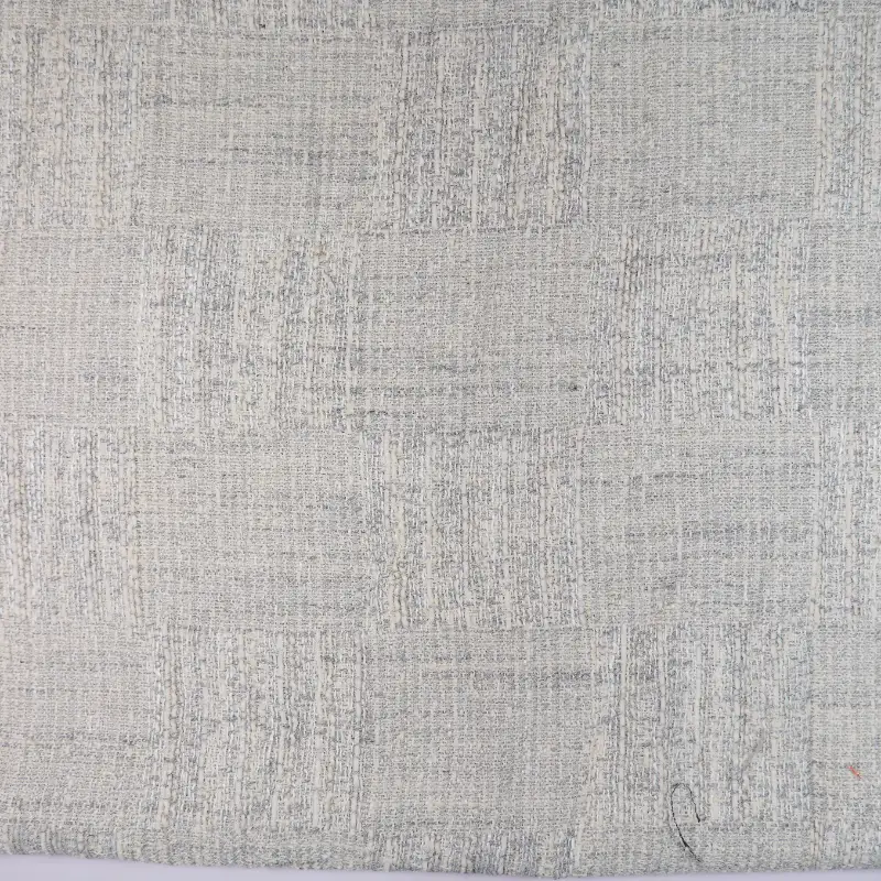 China Fabric for Skirt,Tank Wrap Midi Dress Chanel-Style Fabric Woolen Polyester Rayon Linen grey color buy from China wholesaler bulk order at wholesale price free worldwide shipping Alibaba