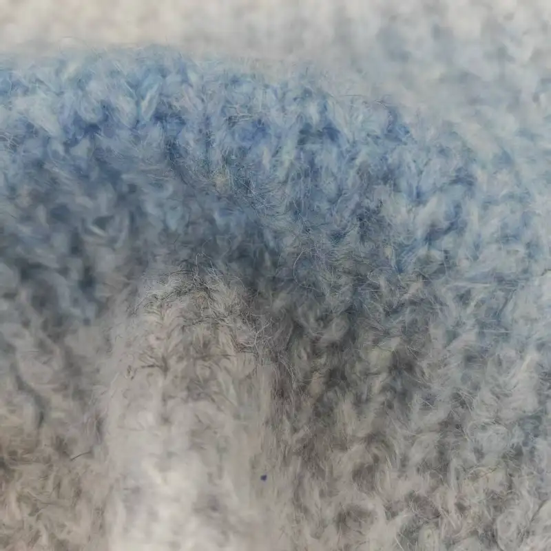 China Yarn for Full-Zipper Cardigan (Sweater),Half-Zipper Cardigan (Sweater),Shirt Long Sleeve Button (Sweater) Mossy Yarn Fancy Yarn Wool Acrylic Recycled Polyester Spandex blue color buy from China wholesaler bulk order at wholesale price free worldwide shipping Alibaba