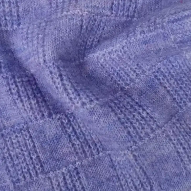 China Yarn for Ladies Vest (Sweater),Men’s Vest (Sweater),Open Cardigan (Sweater),Full-Zipper Cardigan (Sweater),Half-Zipper Cardigan (Sweater),Shirt Long Sleeve Button (Sweater) Mossy Yarn Fancy Yarn Polyester Wool Acrylic Spandex Purple color buy from China wholesaler bulk order at wholesale price free worldwide shipping Alibaba