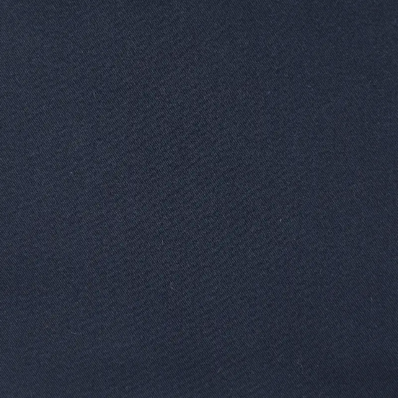 China Fabric for Blazer,Trench Coat CVC Twill Woven Blended Fabric BCI Cotton Polyester navy color buy from China wholesaler bulk order at wholesale price free worldwide shipping Alibaba