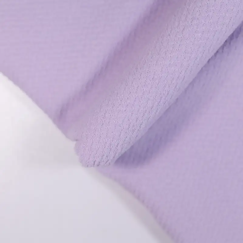 China Fabric for T-Shirt,Strap Midi Dress Jacquard Knit Fabric Polyester Spandex purple color buy from China wholesaler bulk order at wholesale price free worldwide shipping Alibaba