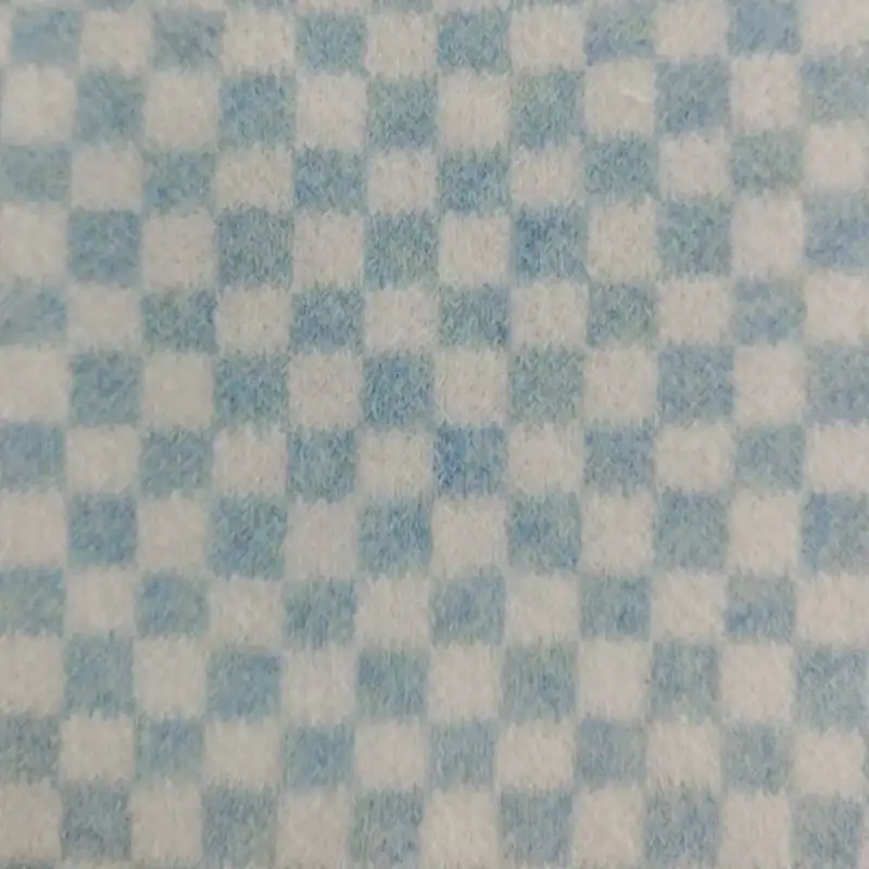 China Yarn for Full-Zipper Cardigan (Sweater),Half-Zipper Cardigan (Sweater) Mossy Yarn Fancy Yarn Recycled Polyester Acrylic Polyester Spandex white，blue color buy from China wholesaler bulk order at wholesale price free worldwide shipping Alibaba