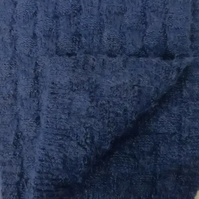 China Yarn for Knitted Jacket (Sweater),Round Neck Pullover (Sweater),Hoodie  (Sweater),Dresses (Pullover) (Sweater),Roll Neck Jumper (Sweater) Mossy Yarn Fancy Yarn Wool Nylon Recycled Polyester Polyester Spandex blue，brown color buy from China wholesaler bulk order at wholesale price free worldwide shipping Alibaba