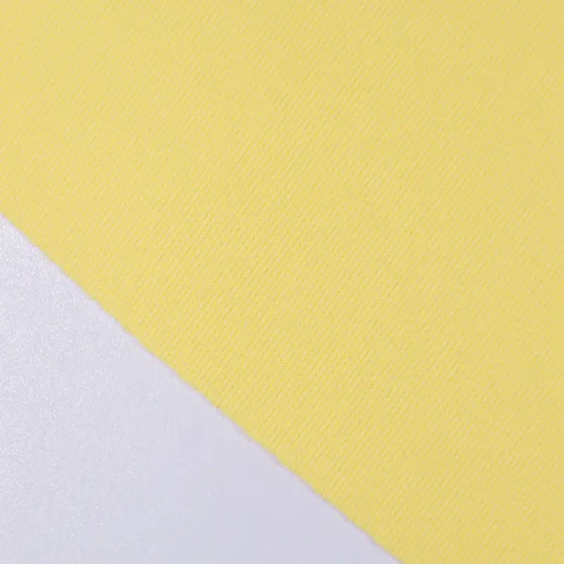 China Fabric for Shirt,Pants,Jackets,Skirt Single Jersey Knit Fabric Rayon Polyester yellow color buy from China wholesaler bulk order at wholesale price free worldwide shipping Alibaba