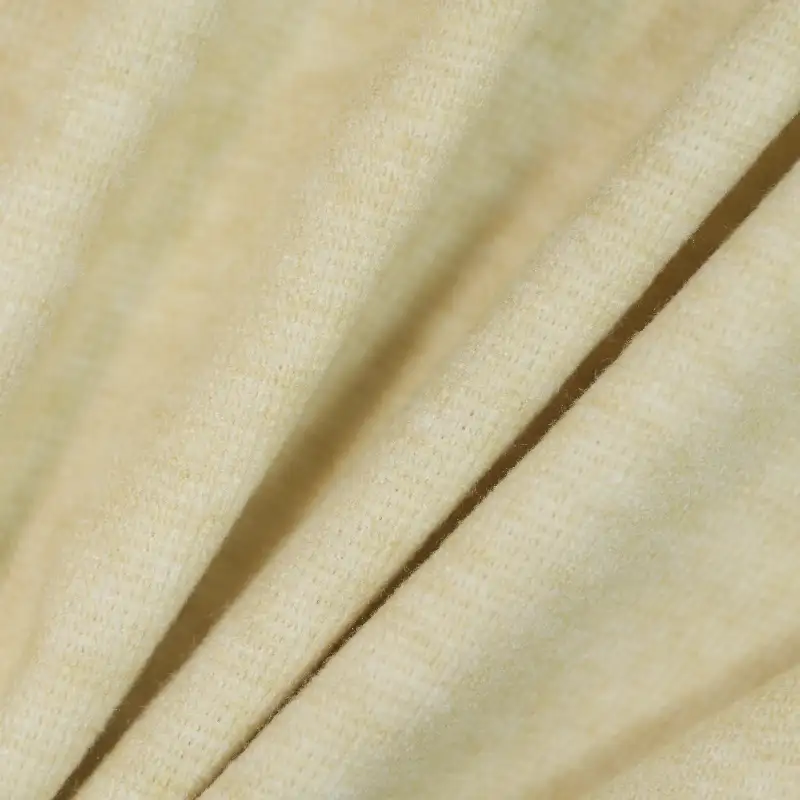 China Fabric for Jackets,Hoodie,Mens Baggy Fit Cargo Pants,Mens Long Sleeve Casual Shirt Fleece Knit Fabric Polyester Nylon Spandex Rayon yellow color buy from China wholesaler bulk order at wholesale price free worldwide shipping Alibaba