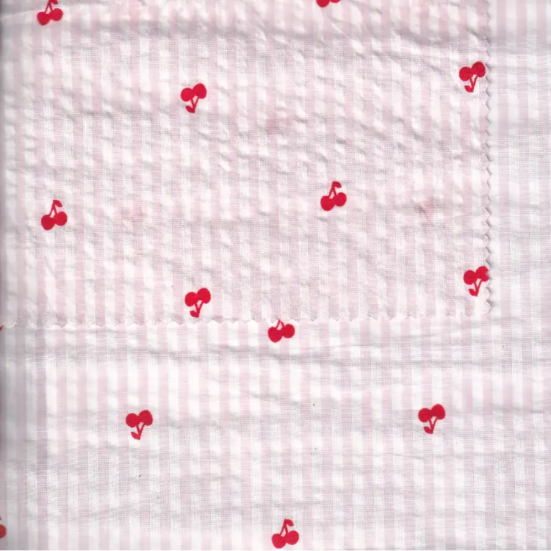 Bangladesh Fabric for Blouse,Crop Top Seersucker Synthetic Woven Fabric Cotton Modal Yarn Dyed color buy from Bangladesh wholesaler bulk order at wholesale price free worldwide shipping Alibaba
