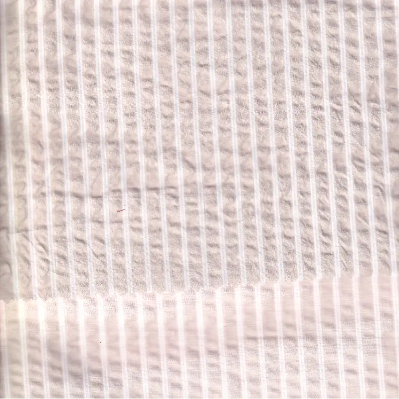Bangladesh Fabric for Shirt Seersucker Synthetic Woven Fabric BCI Cotton Modal Yarn Dyed color buy from Bangladesh wholesaler bulk order at wholesale price free worldwide shipping Alibaba