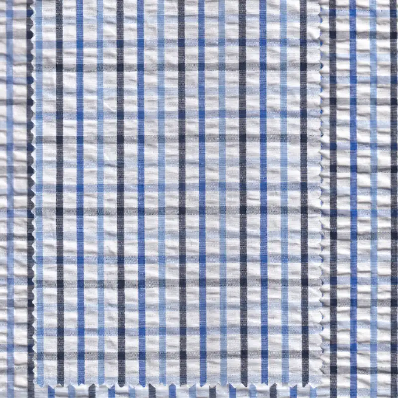 Bangladesh Fabric for Shirt Cotton Seersucker Natural Woven Fabric Cotton TBC color buy from Bangladesh wholesaler bulk order at wholesale price free worldwide shipping Alibaba