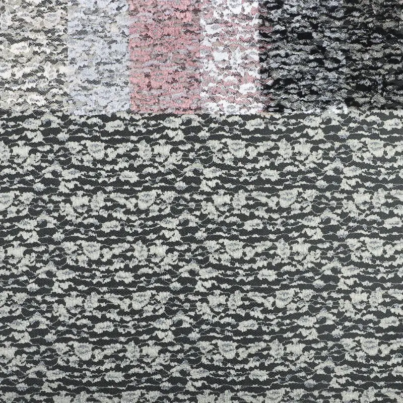 China Fabric for Tank Top,Crop Top,Lingerie,Skirt Lace Knit Fabric Nylon white、black、gray、pink color buy from China wholesaler bulk order at wholesale price free worldwide shipping Alibaba