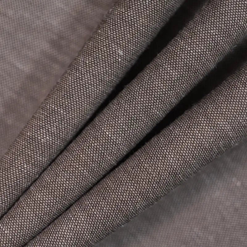 China Fabric for Shirt,Strap Midi Dress,Tank Midi Dress TC Poplin Woven Blended Fabric Cotton Polyester Acetate Linen grey color buy from China wholesaler bulk order at wholesale price free worldwide shipping Alibaba