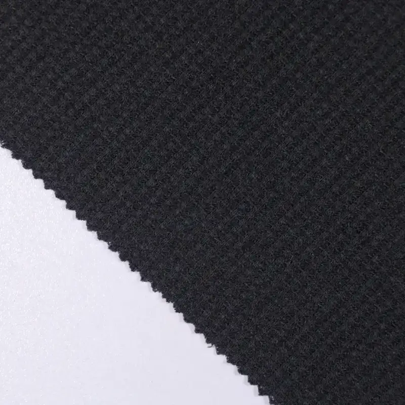 China Fabric for T-shirt ,Polo T-shirt ,Hoodie   Waffle Knit Fabric Cotton Polyester Olive green color buy from China wholesaler bulk order at wholesale price free worldwide shipping Alibaba