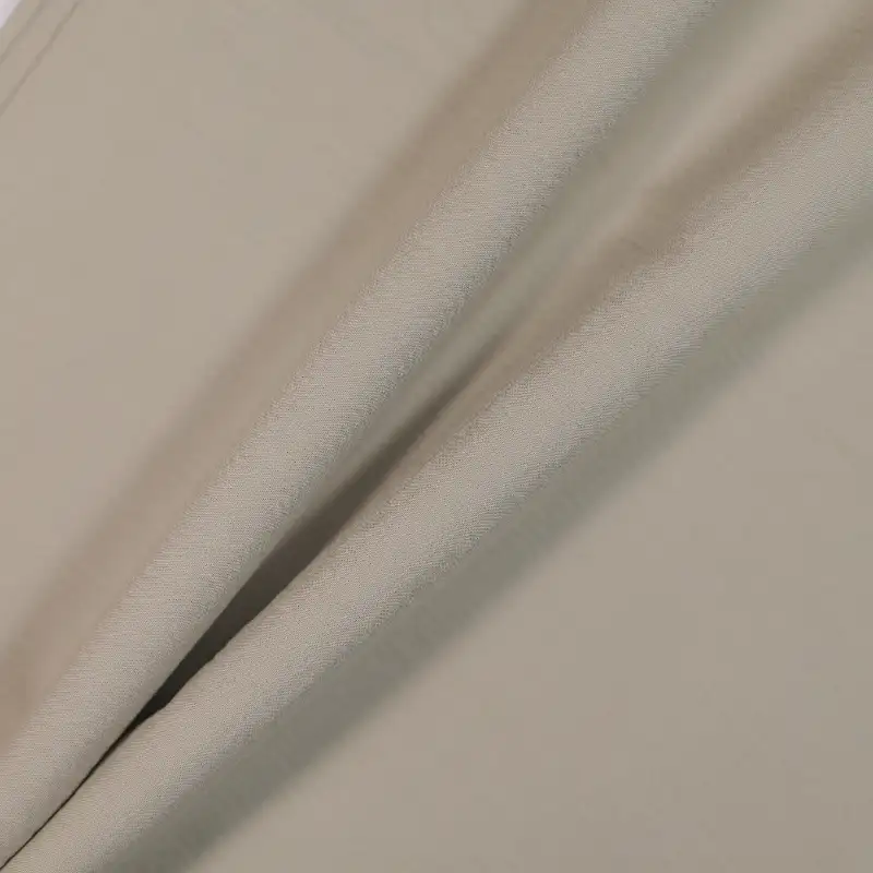 China Fabric for Shirt,Skirt Cotton/Rayon Plain Woven Blended Fabric Polyester PBT Spandex GREY color buy from China wholesaler bulk order at wholesale price free worldwide shipping Alibaba